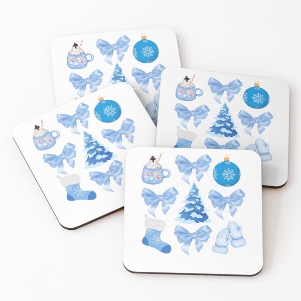 Item preview, Blue hristmas bow and items designed and sold by Lady-Frost.