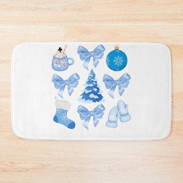 Item preview, Blue hristmas bow and items designed and sold by Lady-Frost.