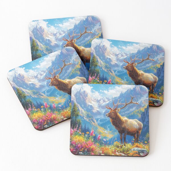 Item preview, Mountain Deer designed and sold by Dawn van Doorn.