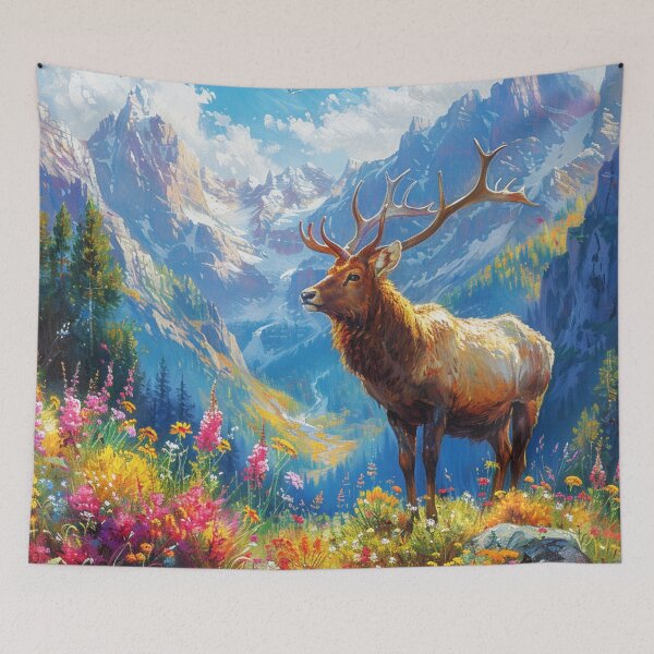 Item preview, Mountain Deer designed and sold by Dawn van Doorn.
