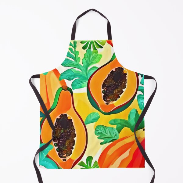 Item preview, Tropical Papaya Pop Art designed and sold by Health And Fitness Posts e-Store.