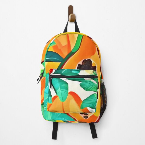 Item preview, Tropical Papaya Pop Art designed and sold by Health And Fitness Posts e-Store.