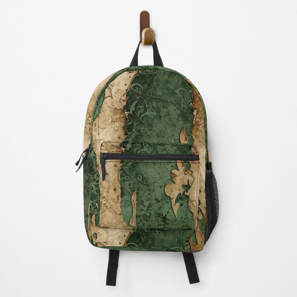 Item preview, Distressed Grunge Green & Beige Pattern designed and sold by gjsart.