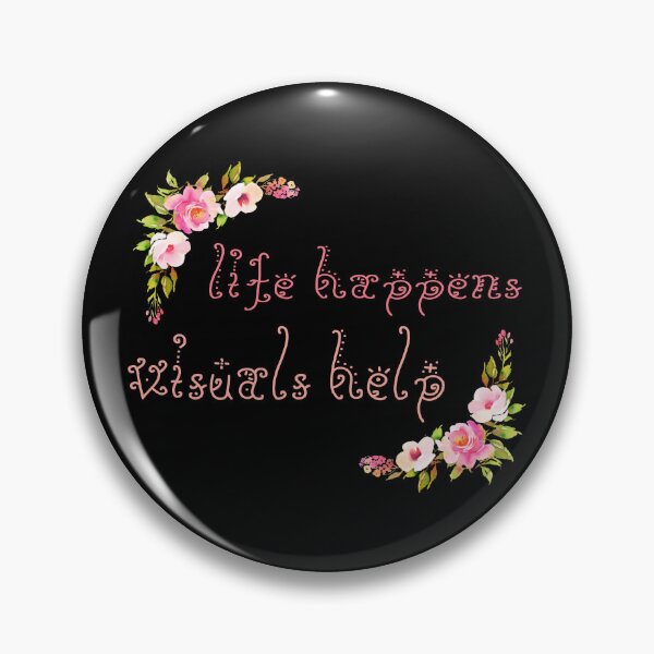 Item preview, Life Happens Visuals Help designed and sold by AlchemyColor.