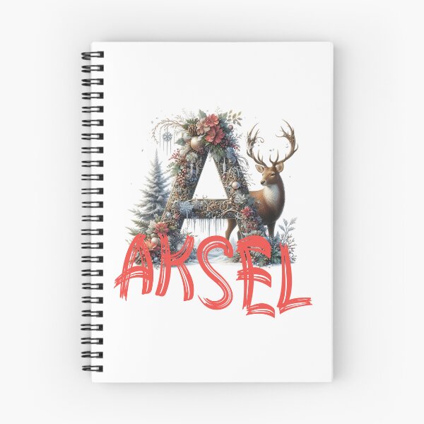 Item preview, Name Aksel. My name is Aksel. Winter initial. designed and sold by MagelliShop.