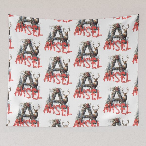 Item preview, Name Aksel. My name is Aksel. Winter initial. designed and sold by MagelliShop.