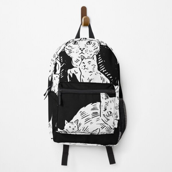 Item preview, funny Hand-Drawn skull Cats – Adorable Feline Art for Cat Lovers designed and sold by DrawHandArt.