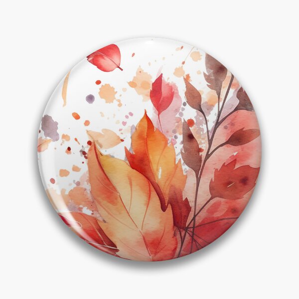 Item preview, Autumn Fall Leaves Ceramic Mug Tea Cup Coffee Mug Gift for Her designed and sold by Kathleen Weinert.