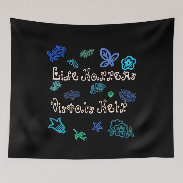 Item preview, Life Happens Visuals Help designed and sold by AlchemyColor.