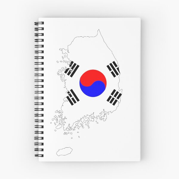 Item preview, south korea flag map designed and sold by tony4urban.