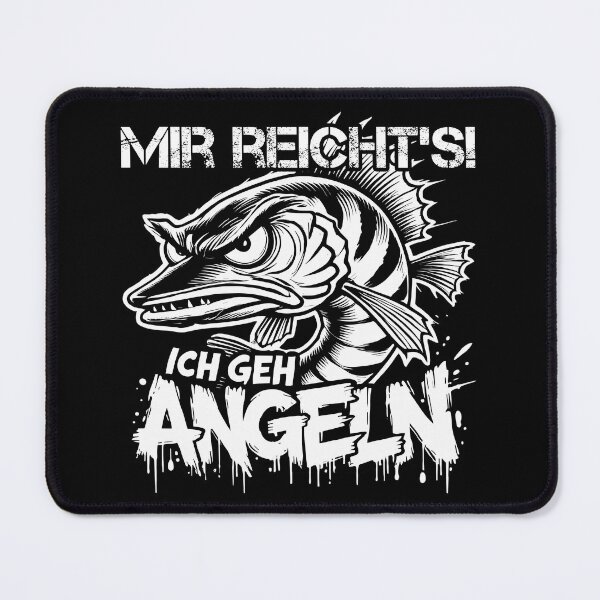 Item preview, I've had enough I'm going fishing pike graphic gift designed and sold by Pineapple-Tree.