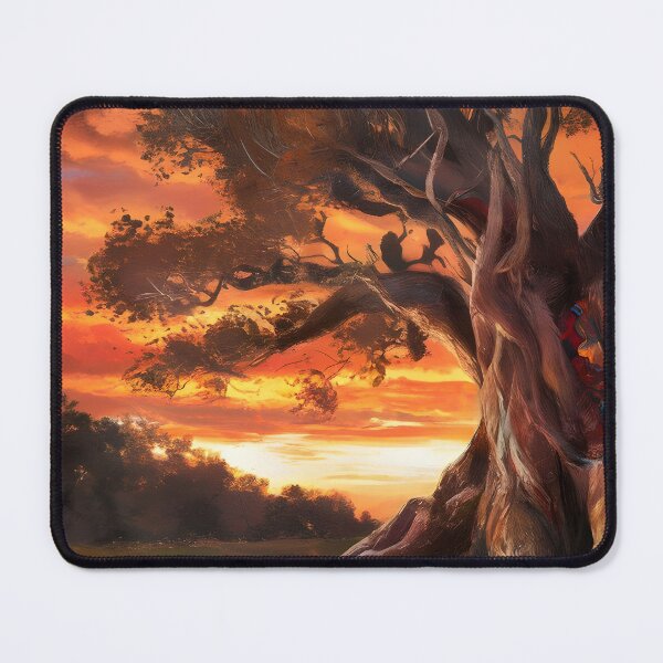 Item preview, colored huge tree trunk in the forest 1  designed and sold by AA-designstore.