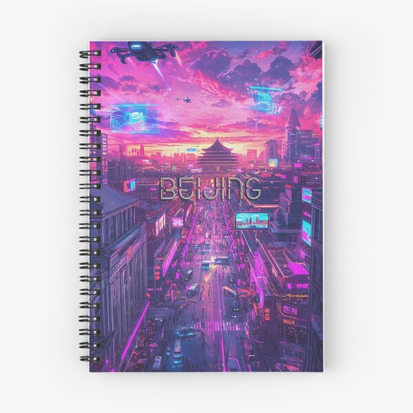 Item preview, Beijing Cyberpunk Futuristic designed and sold by FuturiTravel.