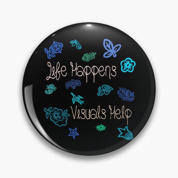 Item preview, Life Happens Visuals Help designed and sold by AlchemyColor.