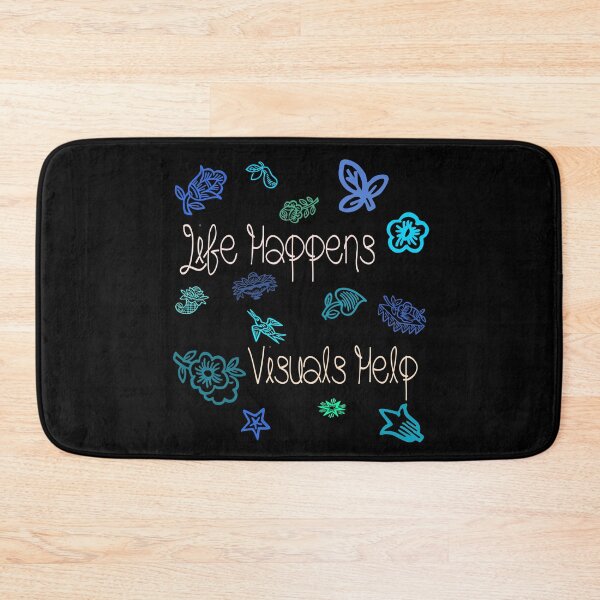 Item preview, Life Happens Visuals Help designed and sold by AlchemyColor.