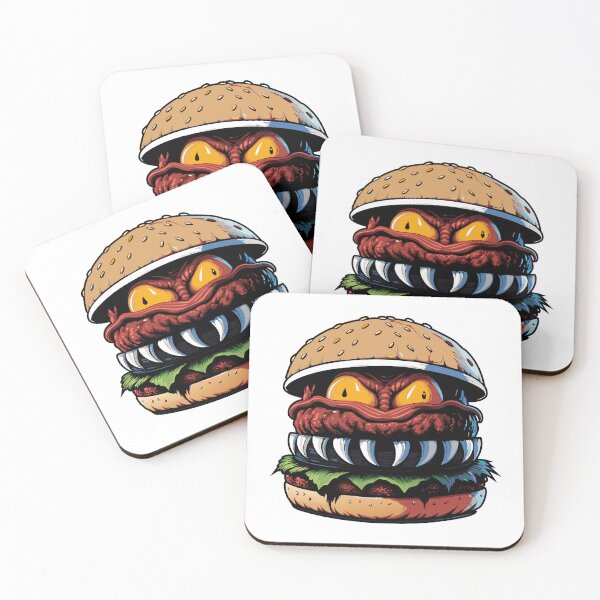 Item preview, Monster Burger Illustration - Urban Street Art designed and sold by luuuMerch.