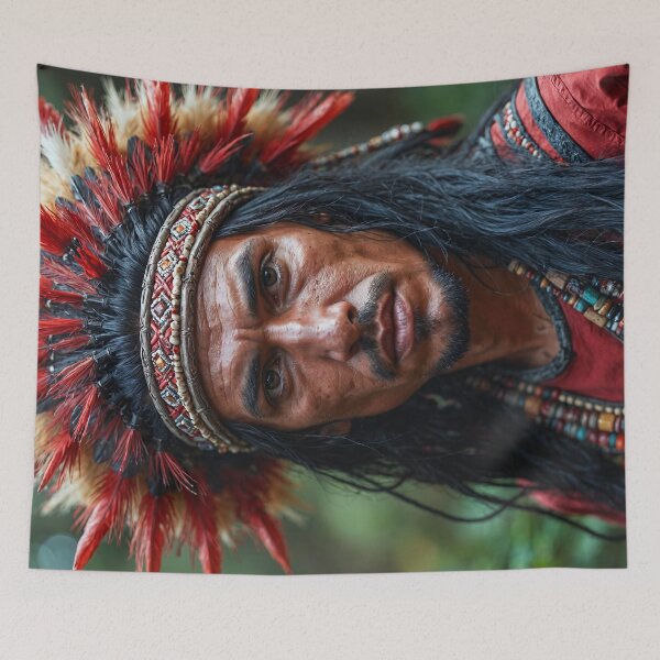 Item preview, Native American Man designed and sold by TheArtOfPat.