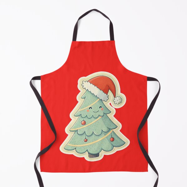 Artikelvorschau, Weihnachtsbaum mit Weihnachtsmütze entworfen und verkauft von AhArtMe.
