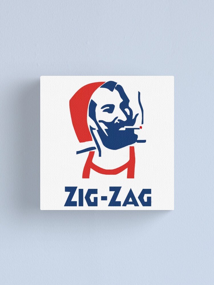 420 Marijuana Vintage Zig Zag Man Logo TShirt Classic Shirts Men's