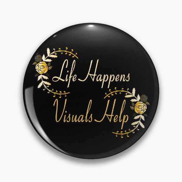 Item preview, Life Happens Visuals Help designed and sold by AlchemyColor.