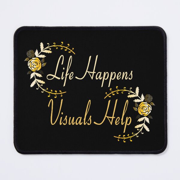 Item preview, Life Happens Visuals Help designed and sold by AlchemyColor.