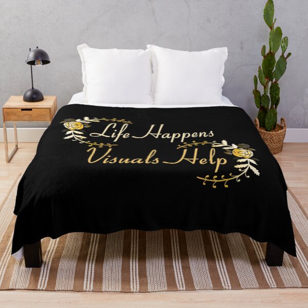 Item preview, Life Happens Visuals Help designed and sold by AlchemyColor.
