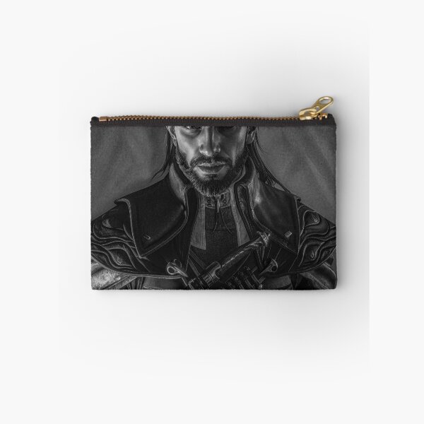 Item preview, Lucanis - Dragon Age Black and White print designed and sold by Very Peculiar.