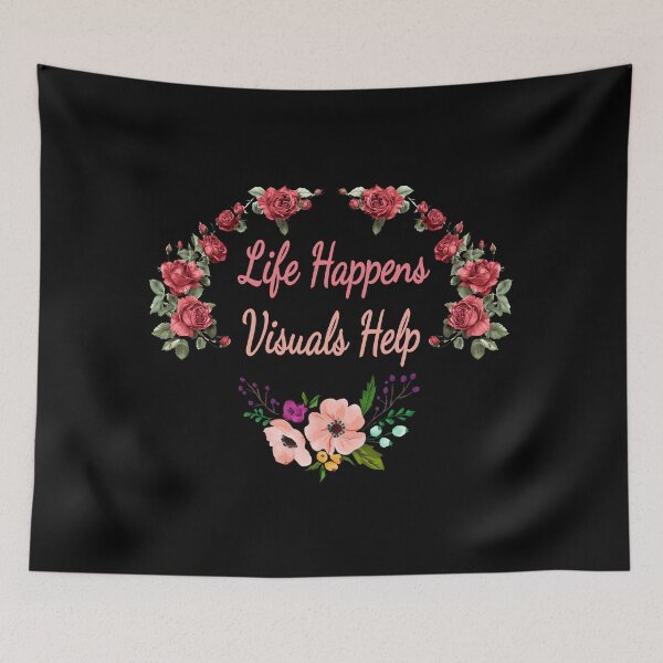 Item preview, Life Happens Visuals Help designed and sold by AlchemyColor.