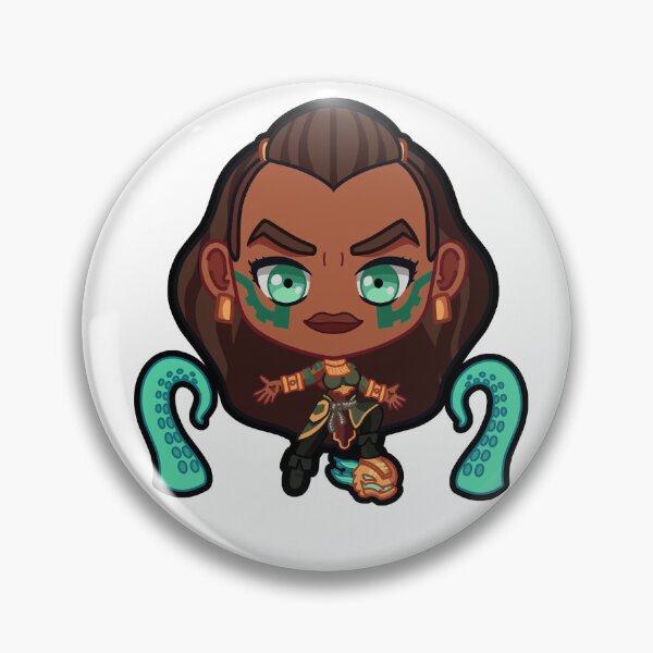 Item preview, Chibi Kraken Priestess Mighty Illaoi designed and sold by MaeestryArt.