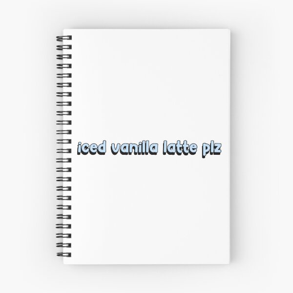 Item preview, iced vanilla latte plz designed and sold by designing01Ar3.
