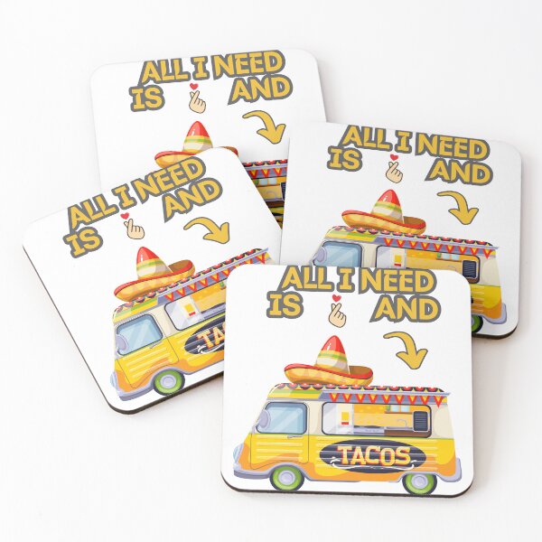 Item preview, All I Need is Love and Tacos classic T-Shirt designed and sold by stylishnow.