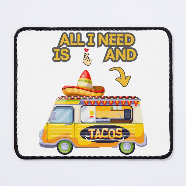 Item preview, All I Need is Love and Tacos classic T-Shirt designed and sold by stylishnow.
