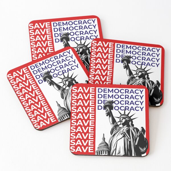 Item preview, Save Democracy designed and sold by Studio Paradox.