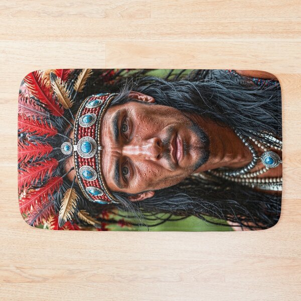 Item preview, Native American Man designed and sold by TheArtOfPat.