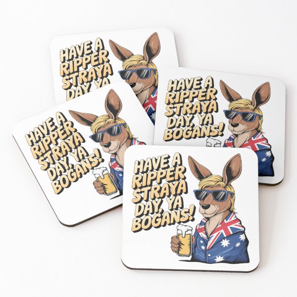 Item preview, Aussie Australia Day Funny - "Ripper Straya Day Bogan 90s Bootleg " designed and sold by stickercuffs.