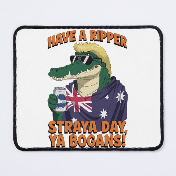 Item preview, Aussie Australia Day Funny - "Ripper Straya Day Bogan 90s Bootleg " designed and sold by stickercuffs.