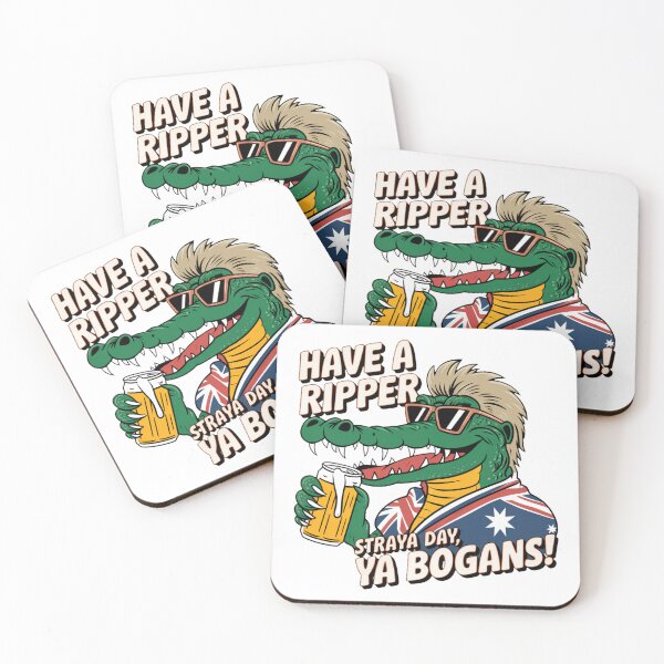 Item preview, Aussie Australia Day Funny - "Ripper Straya Day Bogan 90s Bootleg " designed and sold by stickercuffs.