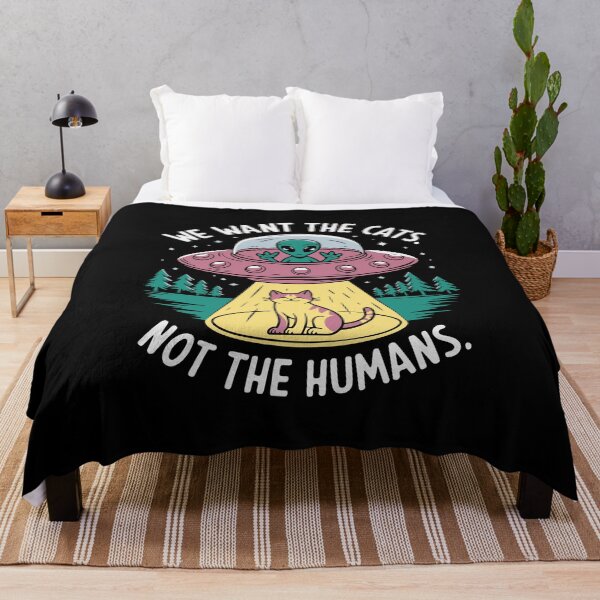 Item preview, Alien Cat Abduction – We Want the Cats! designed and sold by Aredbox.