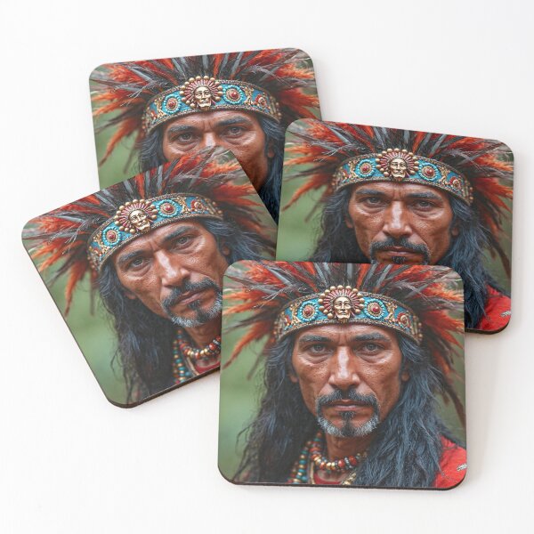 Item preview, Native American Man designed and sold by TheArtOfPat.