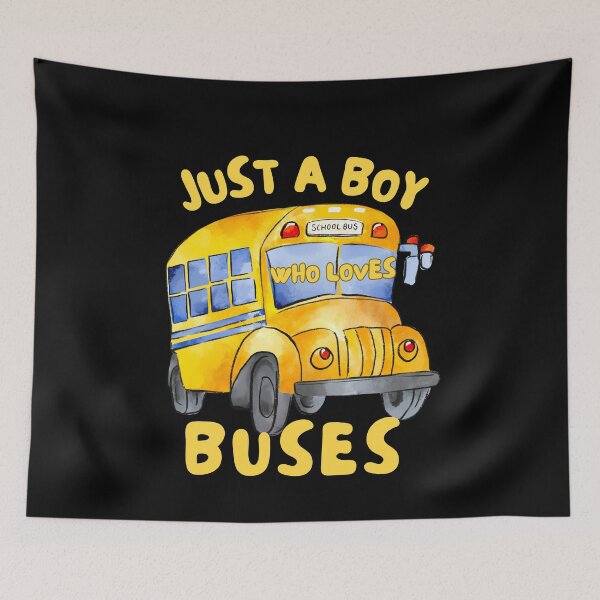 Item preview,   Just a boy who loves buses designed and sold by MilkyForest.
