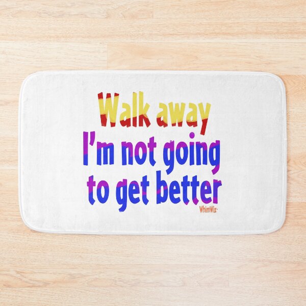 Item preview, Walk away designed and sold by WhimWiz.