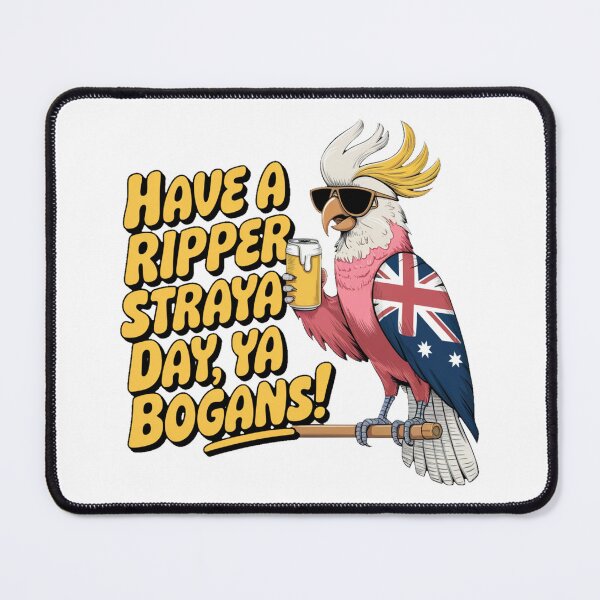 Item preview, Aussie Australia Day Funny - "Ripper Straya Day Bogan 90s Bootleg " designed and sold by stickercuffs.