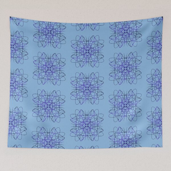 Item preview, Symmetric Origin (Blue) designed and sold by Ethylene.