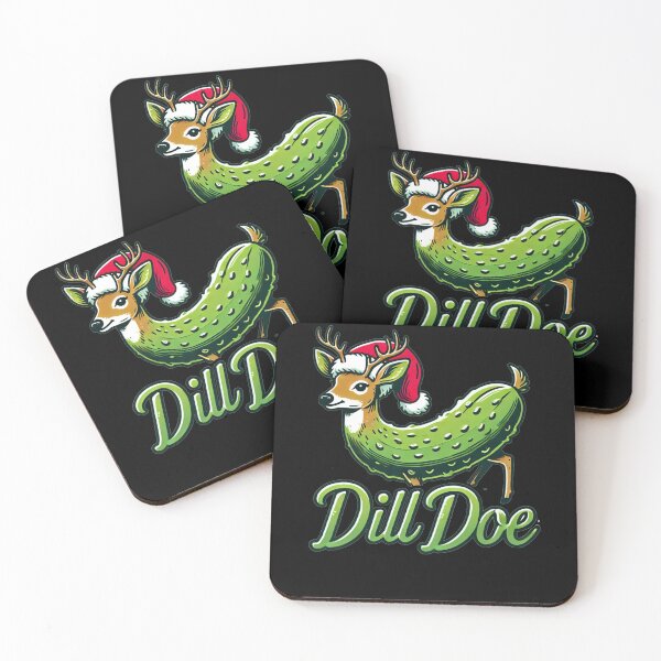 Item preview, Dill Doe Adult Humor Inappropriate Pickle Santa Hat Xmas designed and sold by KHABIRITI.