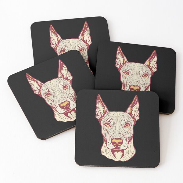 Item preview, Doberman Pinscher head illustration designed and sold by DaveDanchuk.