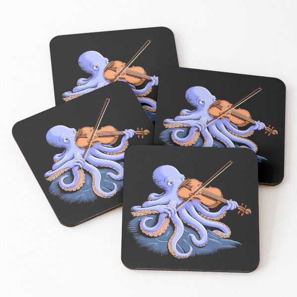 Item preview, Octopus violin shirt Musician Lover Gift Funny Octopus Violin designed and sold by SlocifieShop.