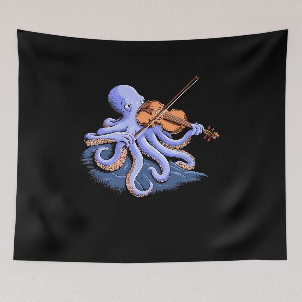 Item preview, Octopus violin shirt Musician Lover Gift Funny Octopus Violin designed and sold by SlocifieShop.
