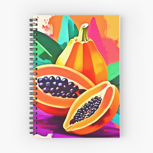 Item preview, Sliced Papaya Pop Art designed and sold by Health And Fitness Posts e-Store.