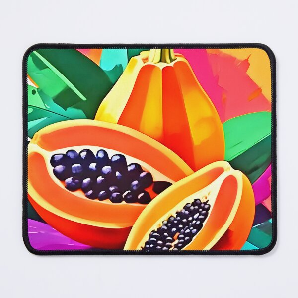 Item preview, Sliced Papaya Pop Art designed and sold by Health And Fitness Posts e-Store.