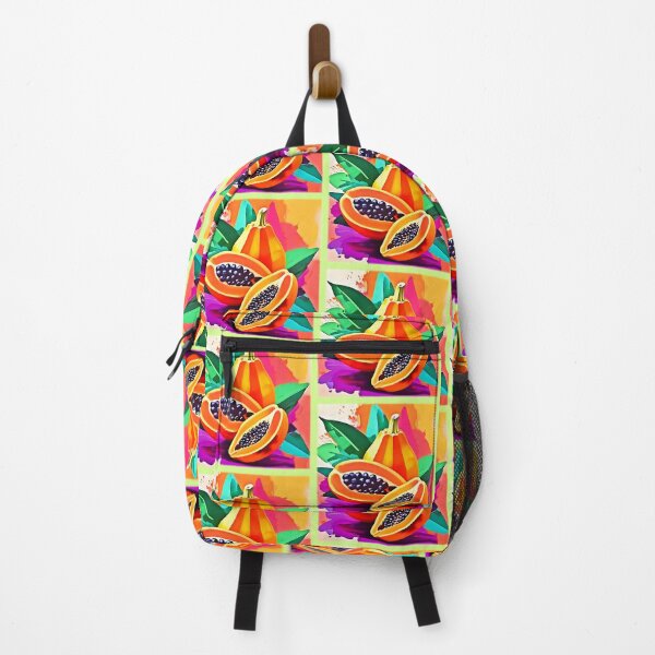 Item preview, Sliced Papaya Pop Art designed and sold by Health And Fitness Posts e-Store.